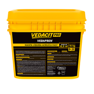 Vedacit - Vedapren Fast - Manta Líquida Acrílica