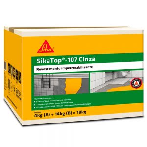 Sika - Sikatop 107 - Argamassa Polimérica Impermeabilizante