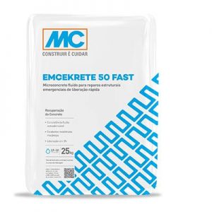 MC Bauchemie - Emcekrete 50 Fast - Argamassa Autonivelante